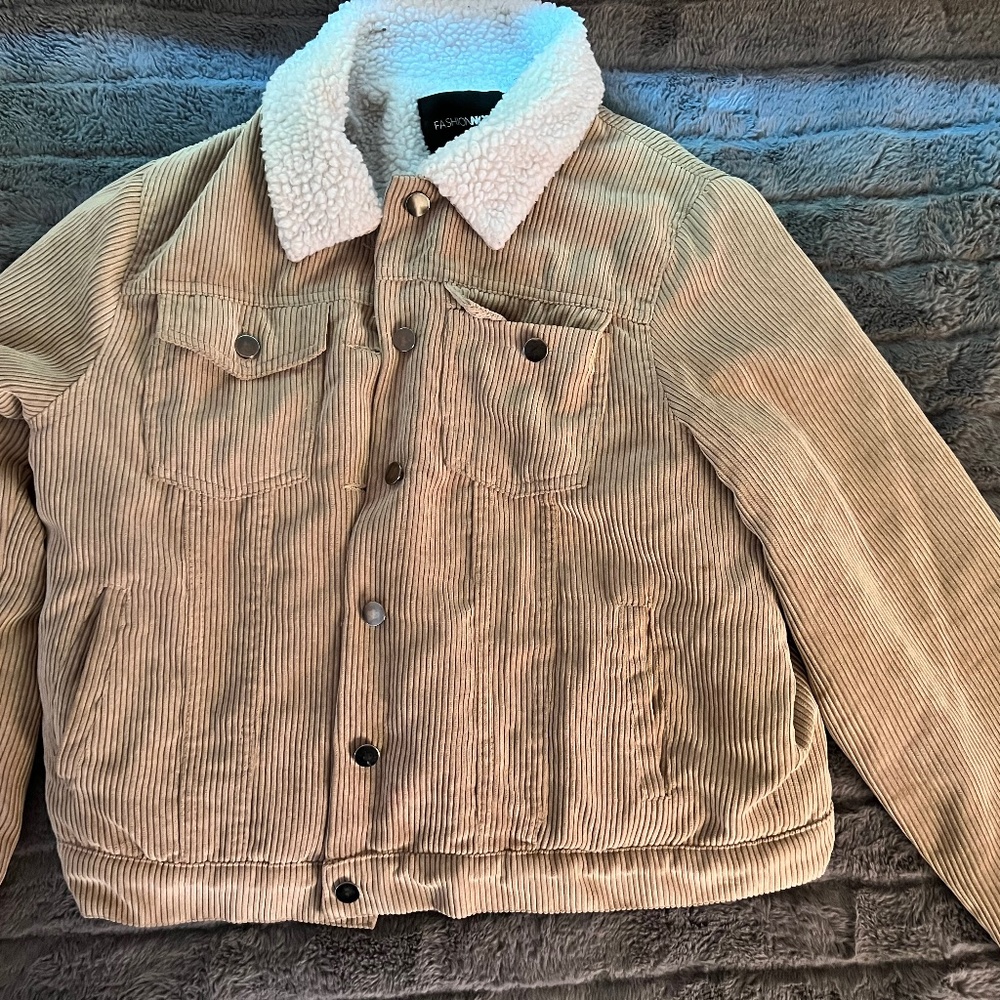 Cordaroy Fuzzy Jacket